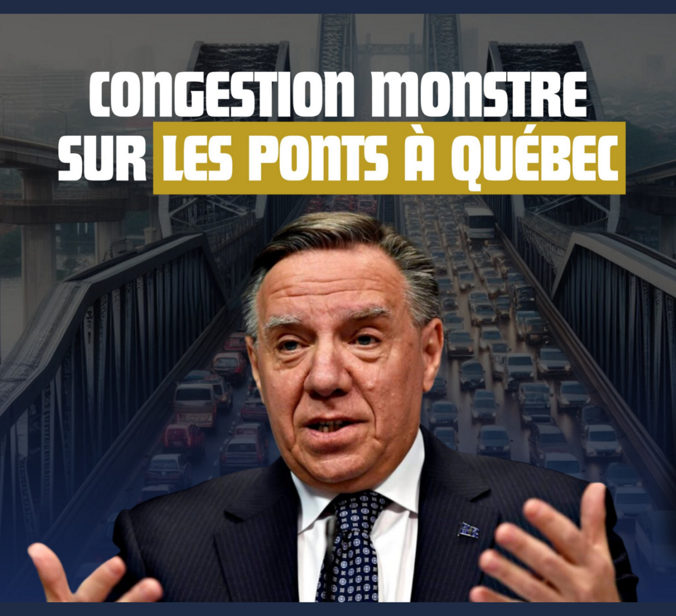 Communiqué image 3E LIEN : « LA CAQ RIT ENCORE DES GENS DE QUÉBEC »
