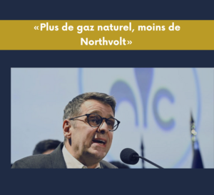 Communiqué image PLUS DE GAZ NATUREL, MOINS DE NORTHVOLT!
