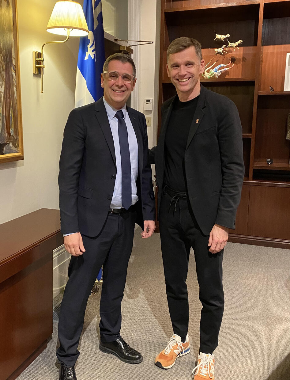 Communiqué image Ville de Québec : Duhaime satisfait de ses rencontres avec le maire et le chef de l’opposition